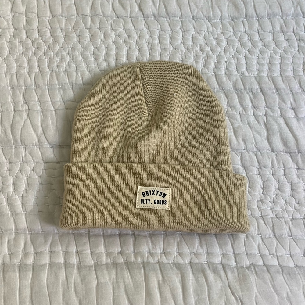 Brixton Cream Knit Beanie
